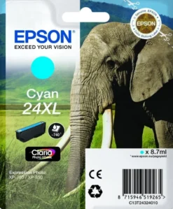 Ink-Jet Epson T2432 Cyan XL