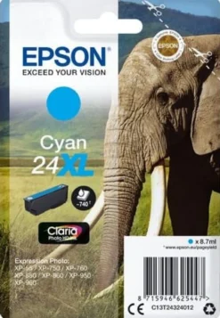 Ink-Jet Epson T2432 Cyan XL