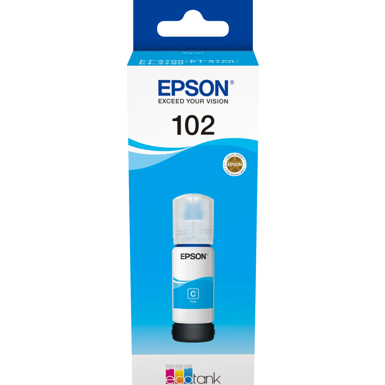 Ink-Jet Epson T102 Eco Tank cyan