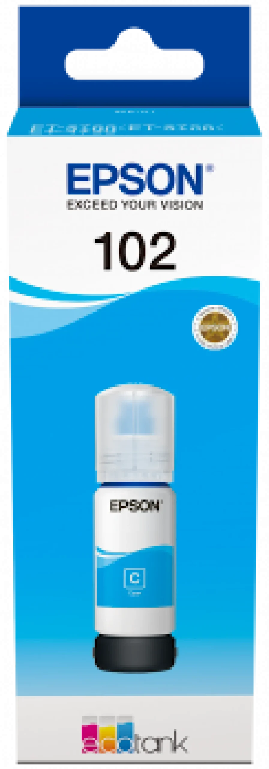 Ink-Jet Epson T102 Eco Tank cyan
