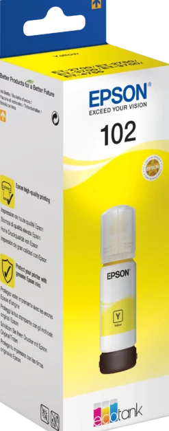 Ink-Jet Epson T102 Eco Tank gul