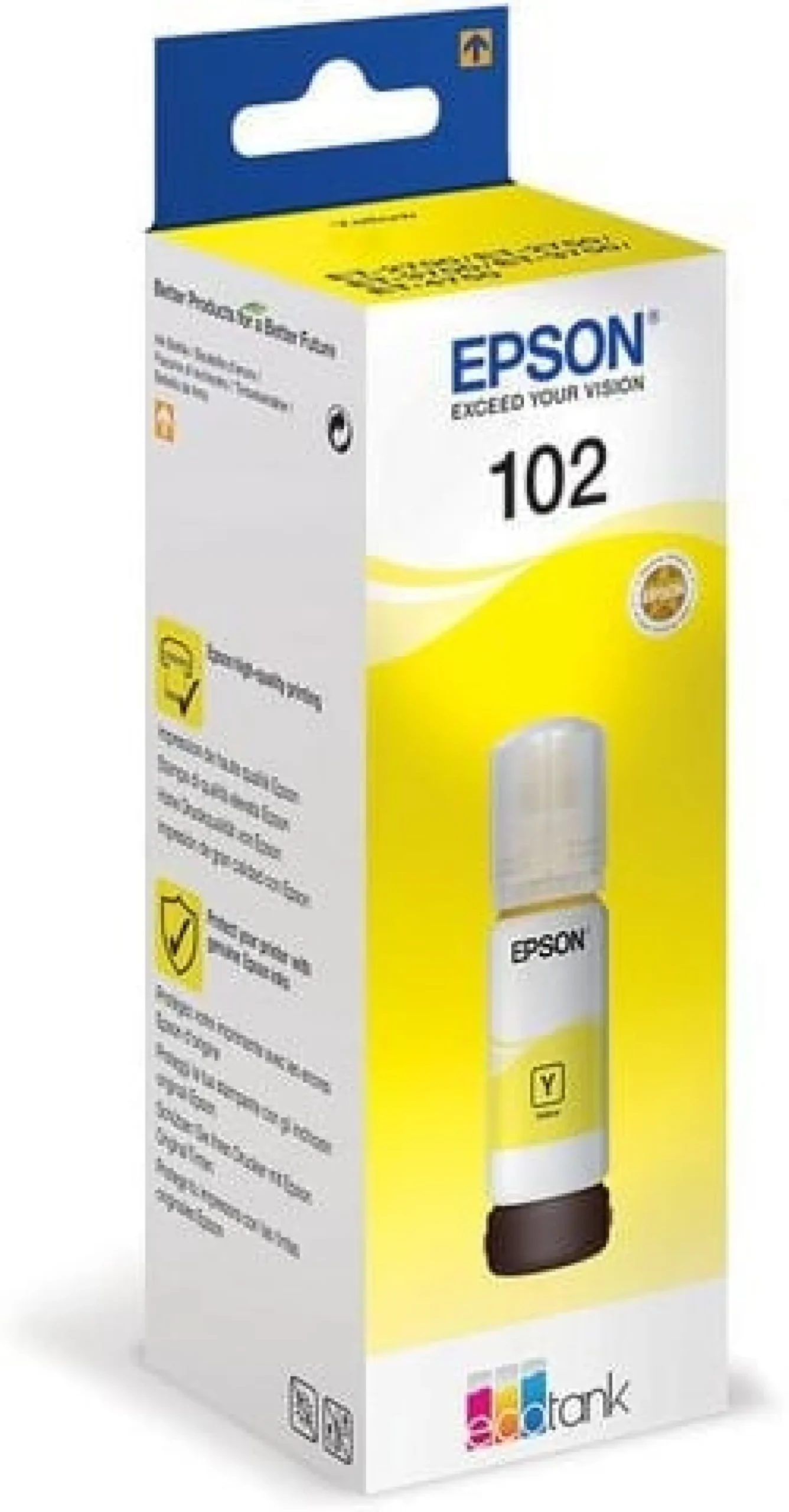 Ink-Jet Epson T102 Eco Tank gul