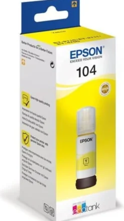 Ink-Jet Epson T104 Eco Tank gul