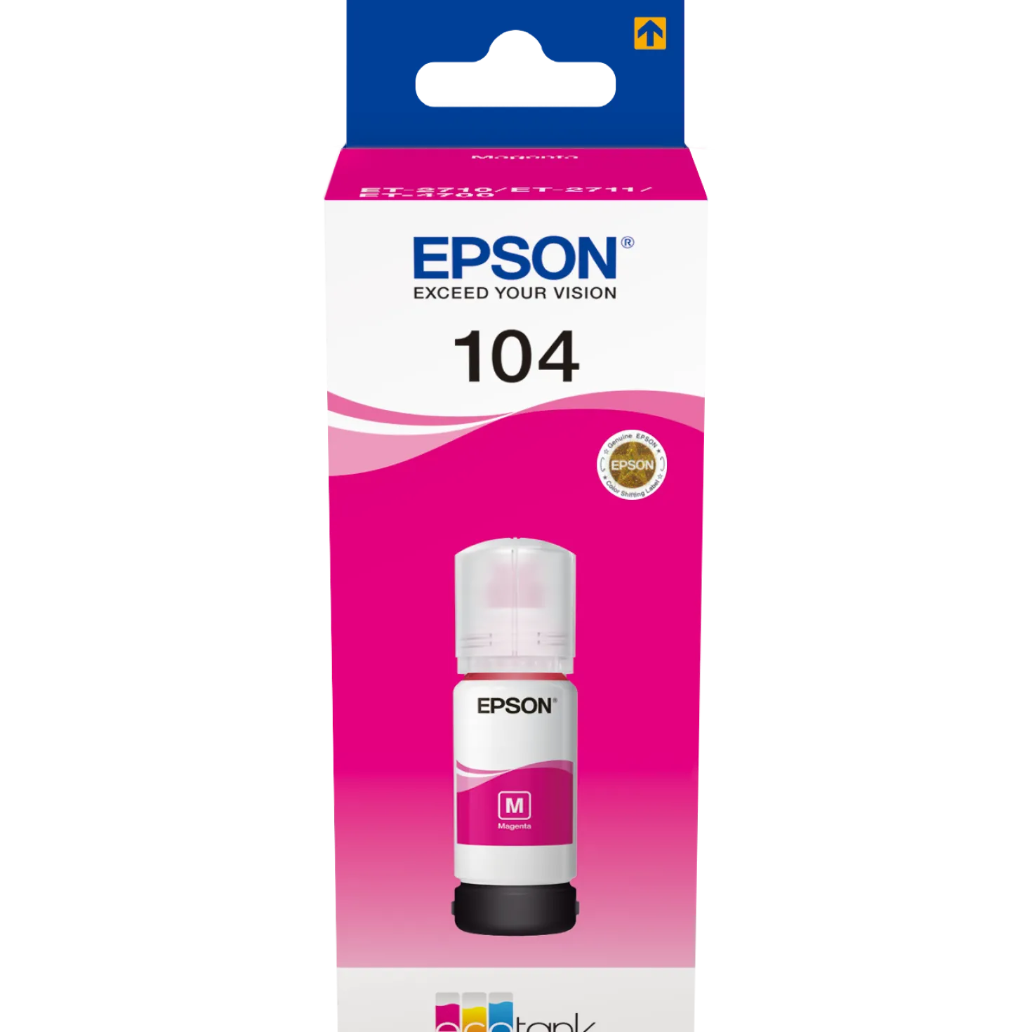 Ink-Jet Epson T104 Eco Tank magenta