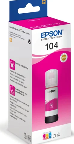 Ink-Jet Epson T104 Eco Tank magenta