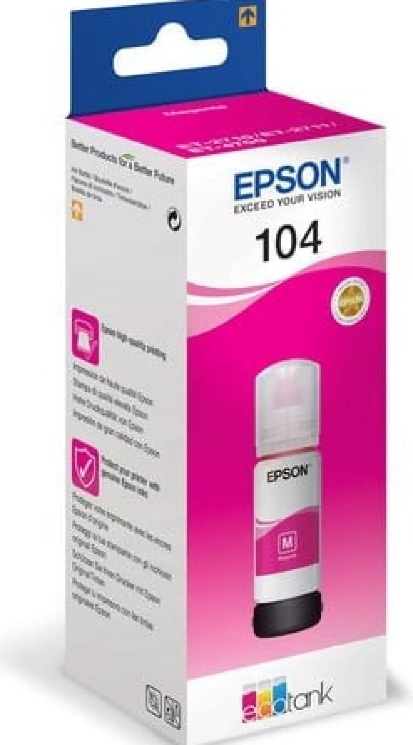 Ink-Jet Epson T104 Eco Tank magenta