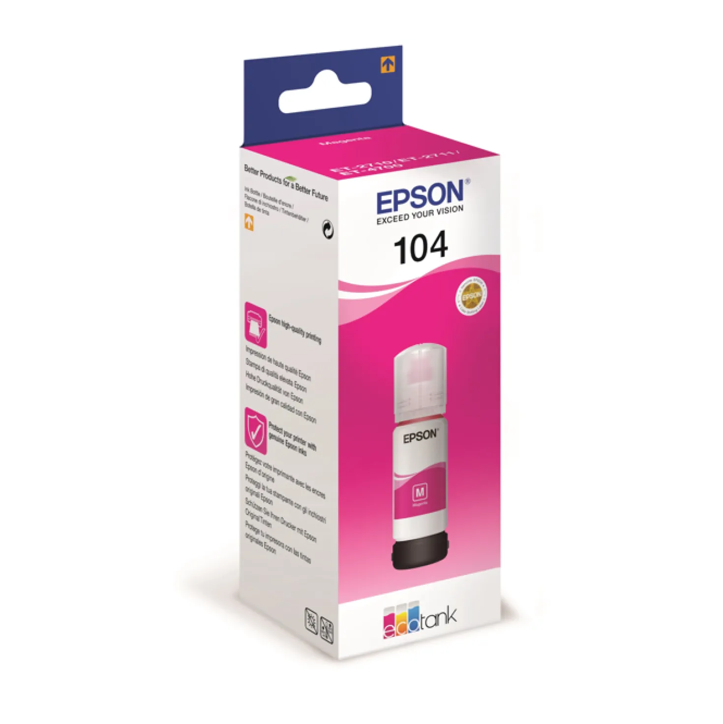 Ink-Jet Epson T104 Eco Tank magenta