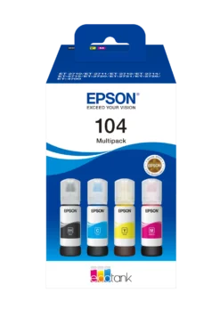 Ink-Jet Epson T104 Eco Tank Multipack 4-färg