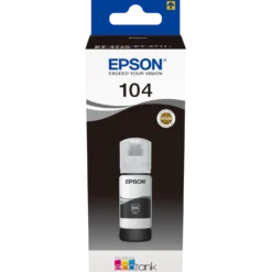Ink-Jet Epson T104 Eco Tank svart
