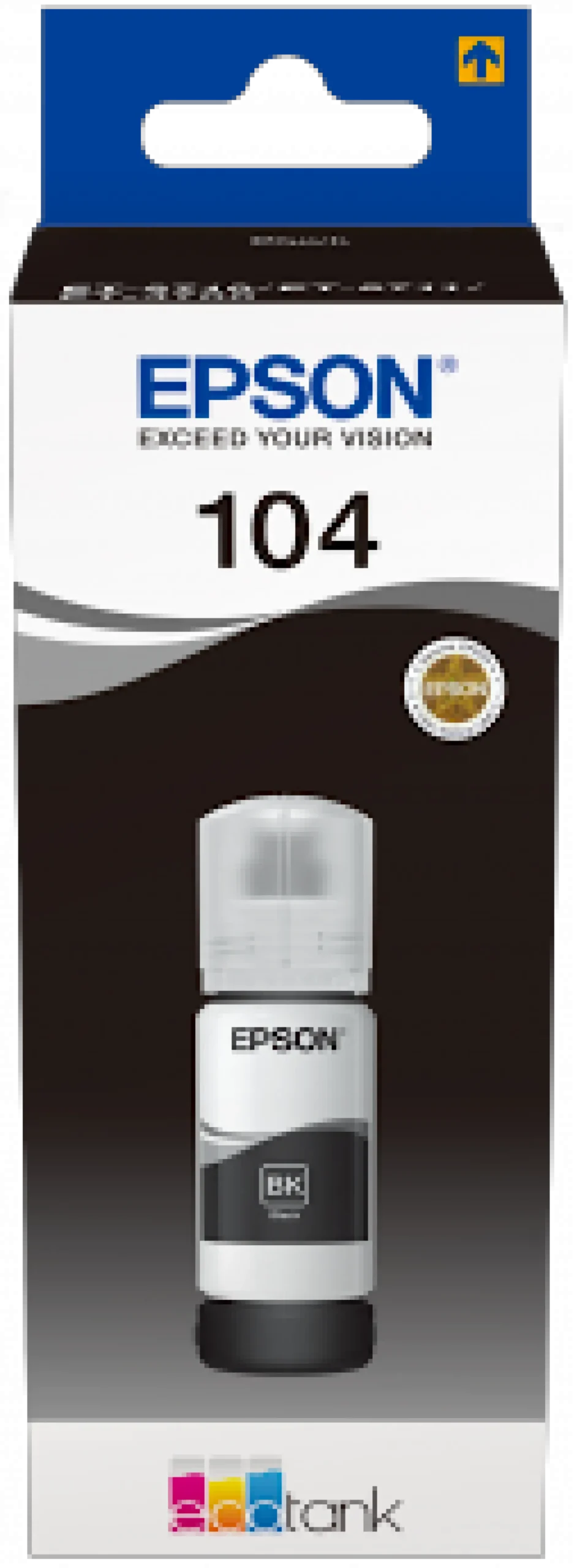 Ink-Jet Epson T104 Eco Tank svart