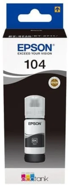 Ink-Jet Epson T104 Eco Tank svart