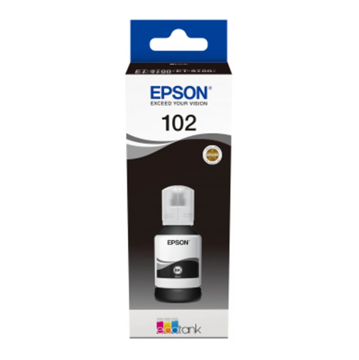 Ink-Jet Epson T102 Eco Tank svart