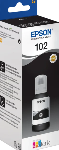 Ink-Jet Epson T102 Eco Tank svart