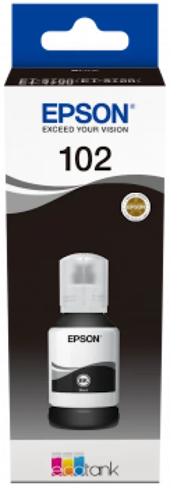 Ink-Jet Epson T102 Eco Tank svart