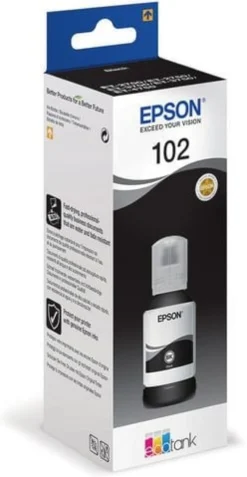 Ink-Jet Epson T102 Eco Tank svart