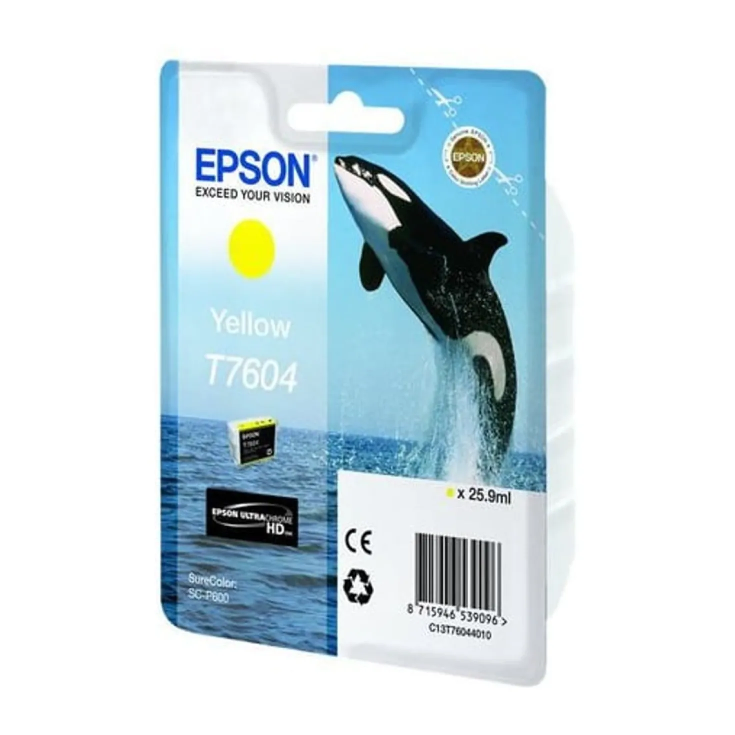 Ink-Jet Epson T76044010 gul