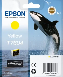 Ink-Jet Epson T76044010 gul
