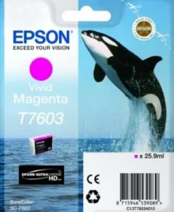 Ink-Jet Epson T76044010 gul