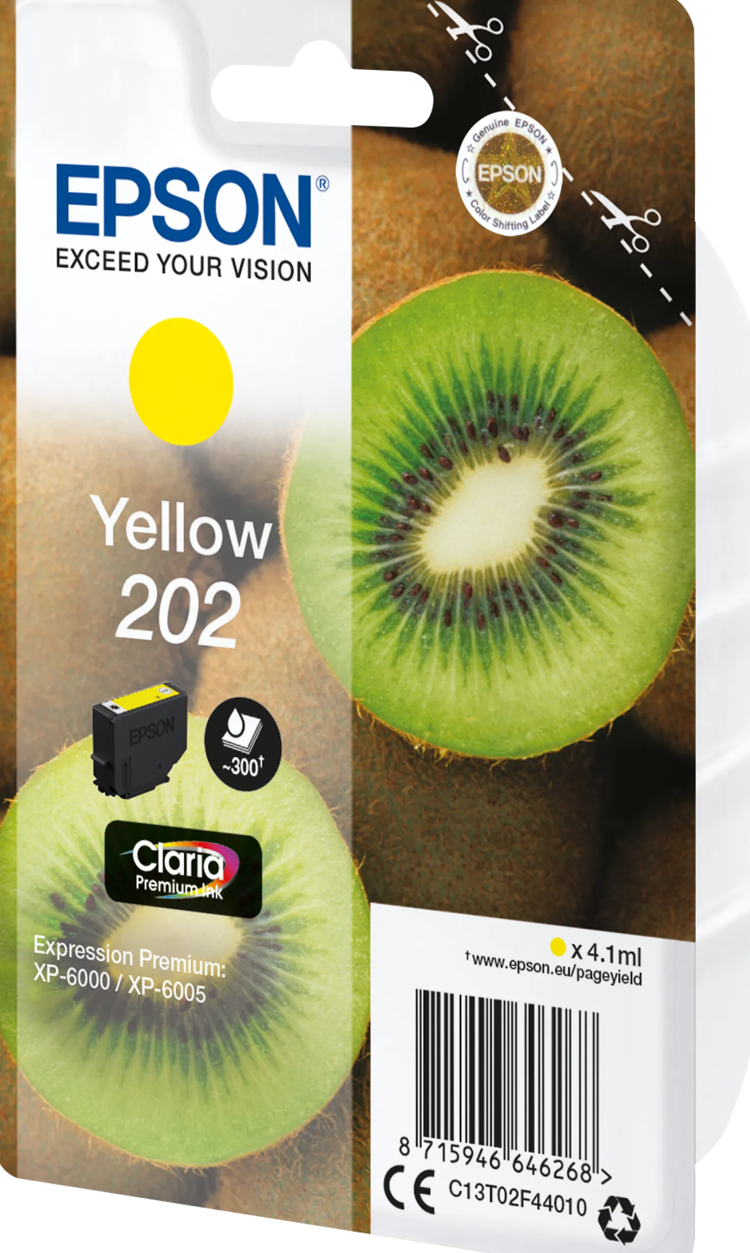 Ink-Jet Epson T202 gul