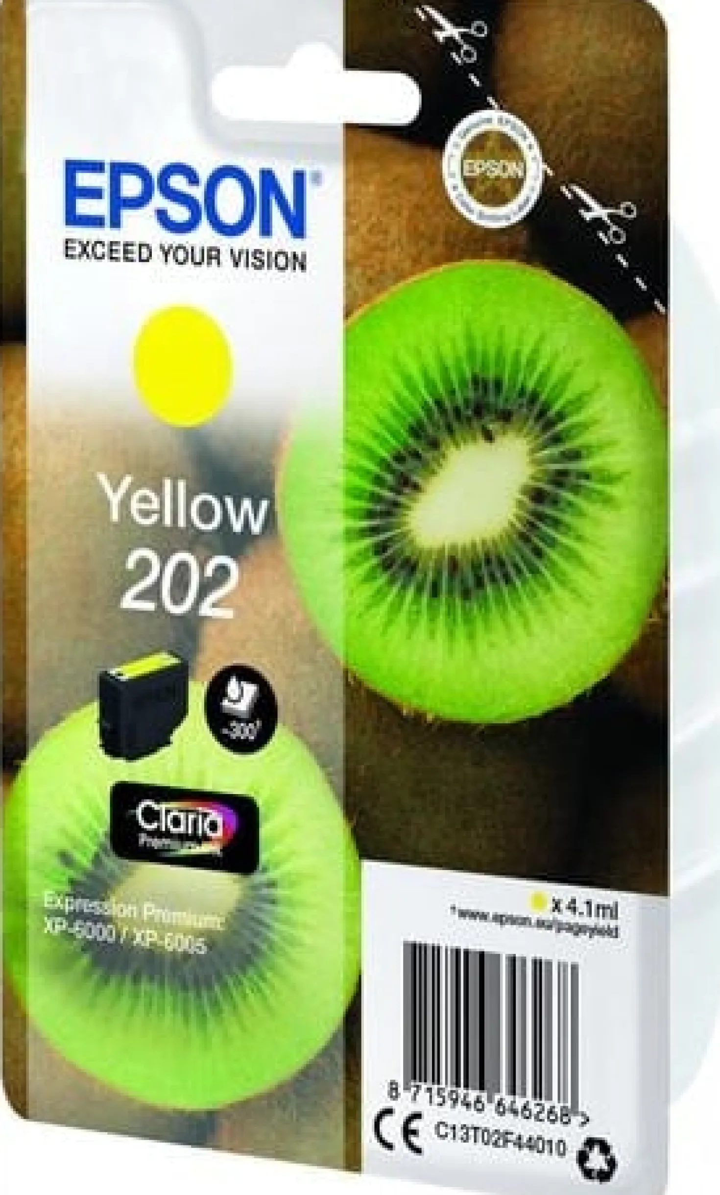Ink-Jet Epson T202 gul