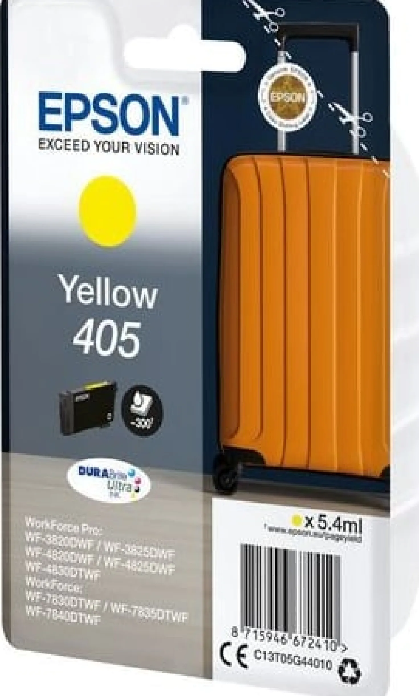 Ink-Jet Epson T405 gul