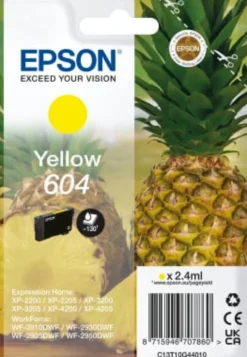 Ink-Jet Epson T604 gul