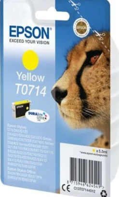 Ink-Jet Epson T0714 Gul 5,5 Ml