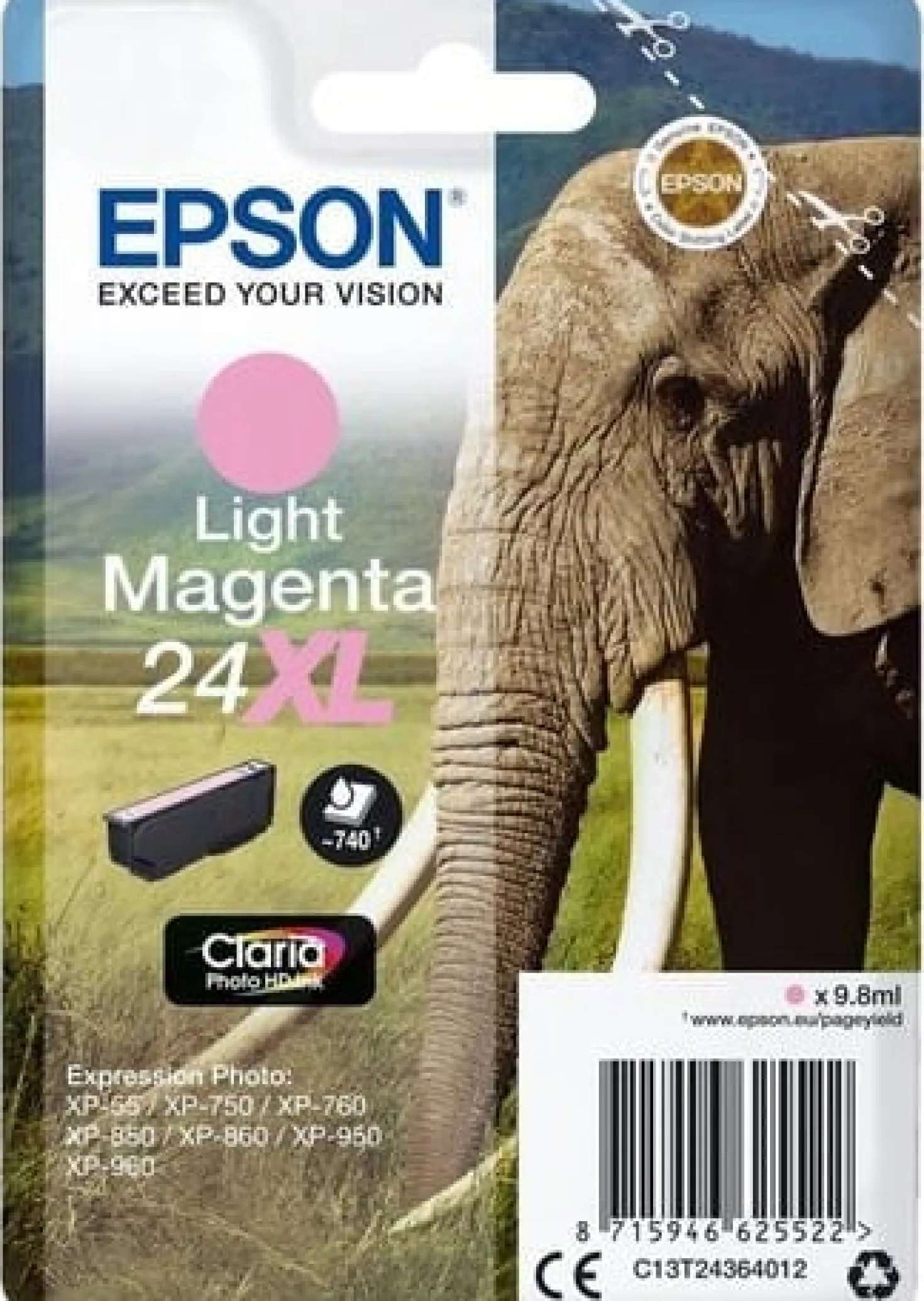 Ink-Jet Epson T2436 light magenta XL