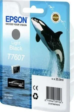 Ink-Jet Epson T76074010 light svart