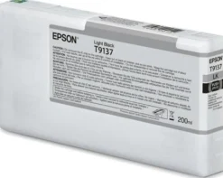 Ink-Jet Epson T9137 light svart 200ml