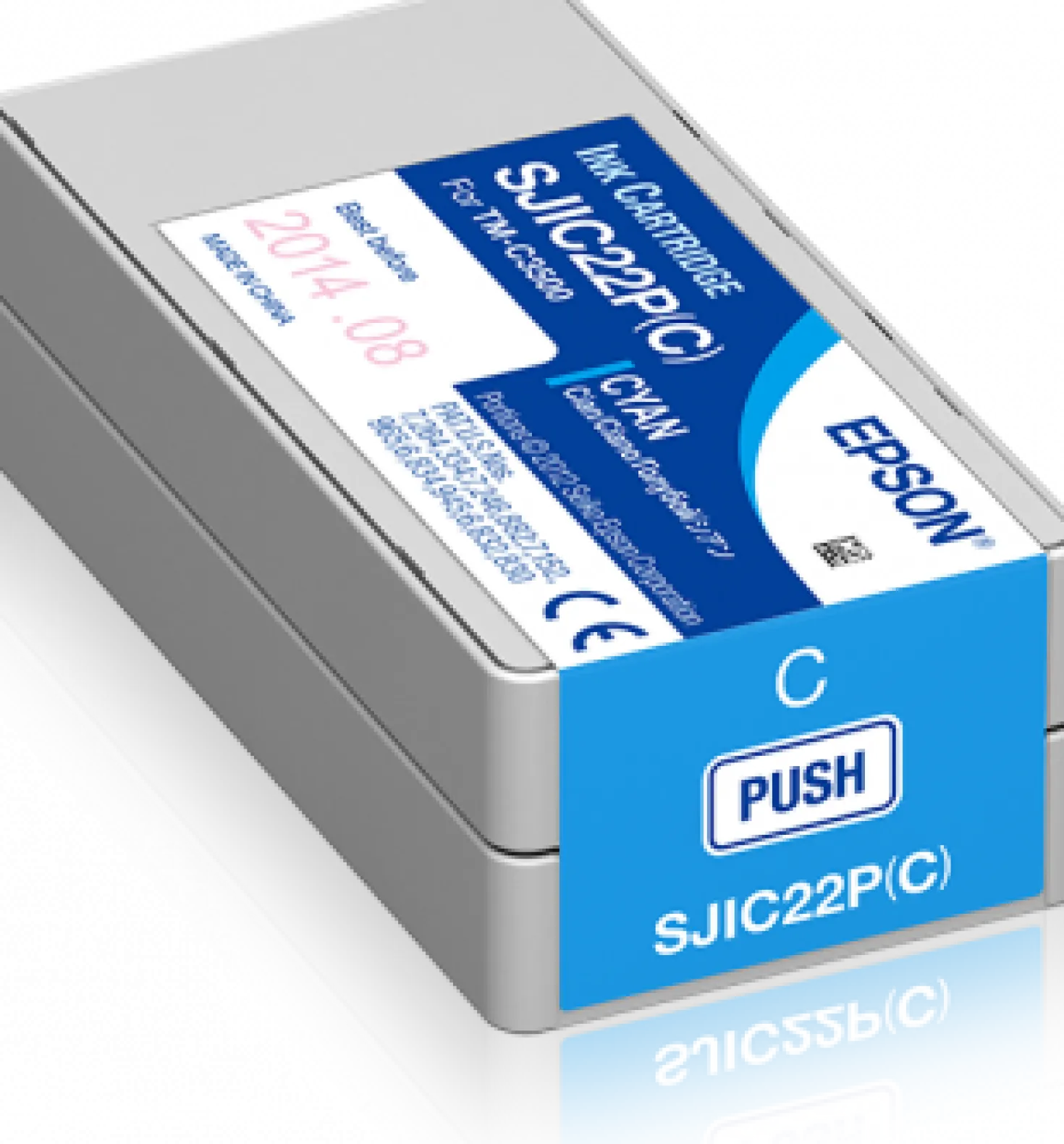Ink-Jet Epson TM-C3500 (SJIC22P) cyan