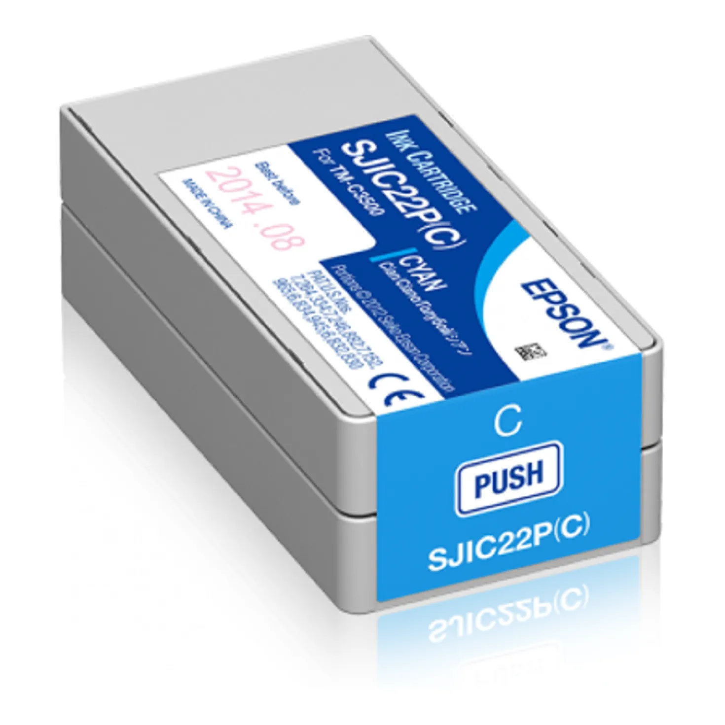 Ink-Jet Epson TM-C3500 (SJIC22P) cyan