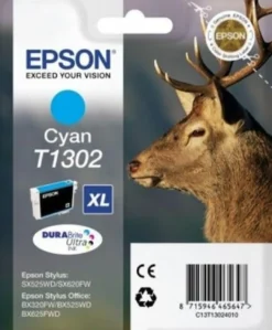 Ink-Jet Epson T1302 10,1ml cyan