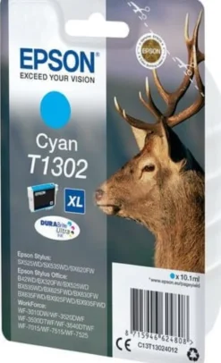 Ink-Jet Epson T1302 10,1ml cyan