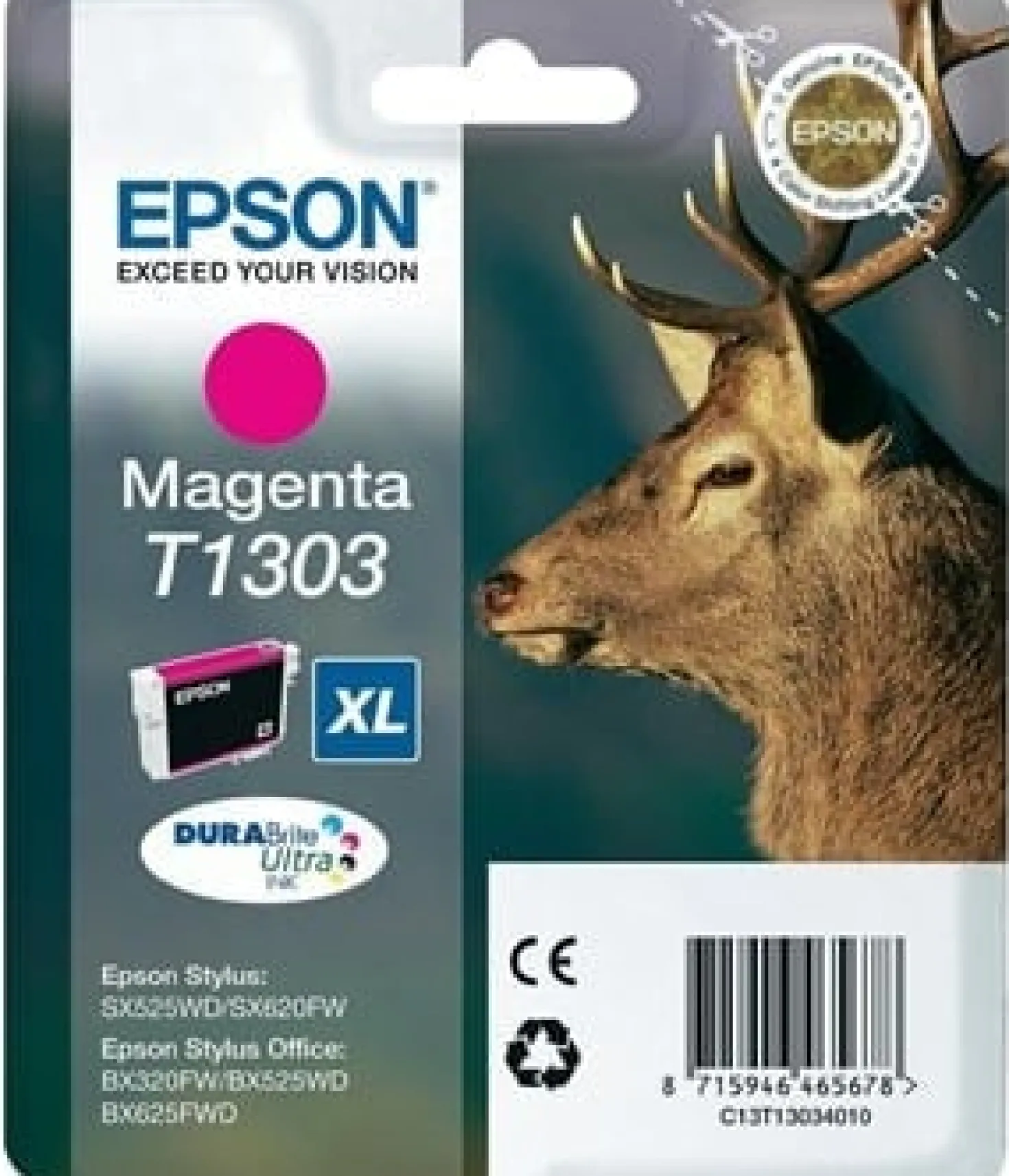 Ink-Jet Epson T1303 10,1ml magenta