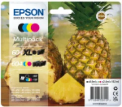 Ink-Jet Epson T604 Multipack XL svart/Std. CMY 4-färg