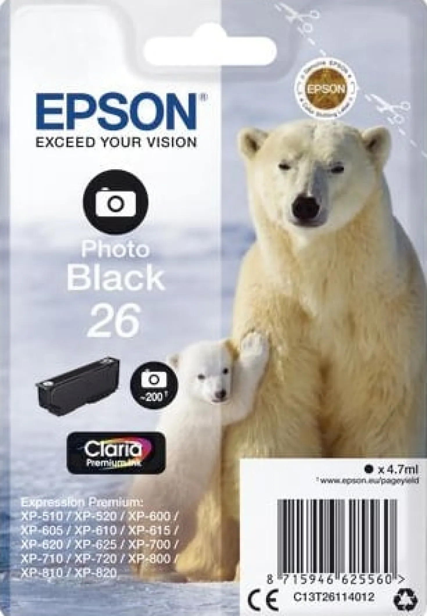 Ink-Jet Epson T2611 photo black