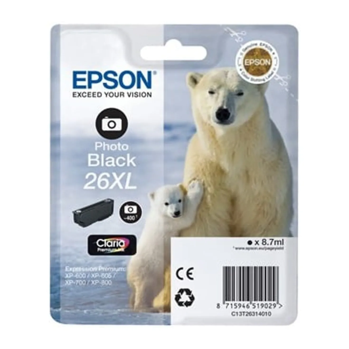 Ink-Jet Epson T2631 photo black