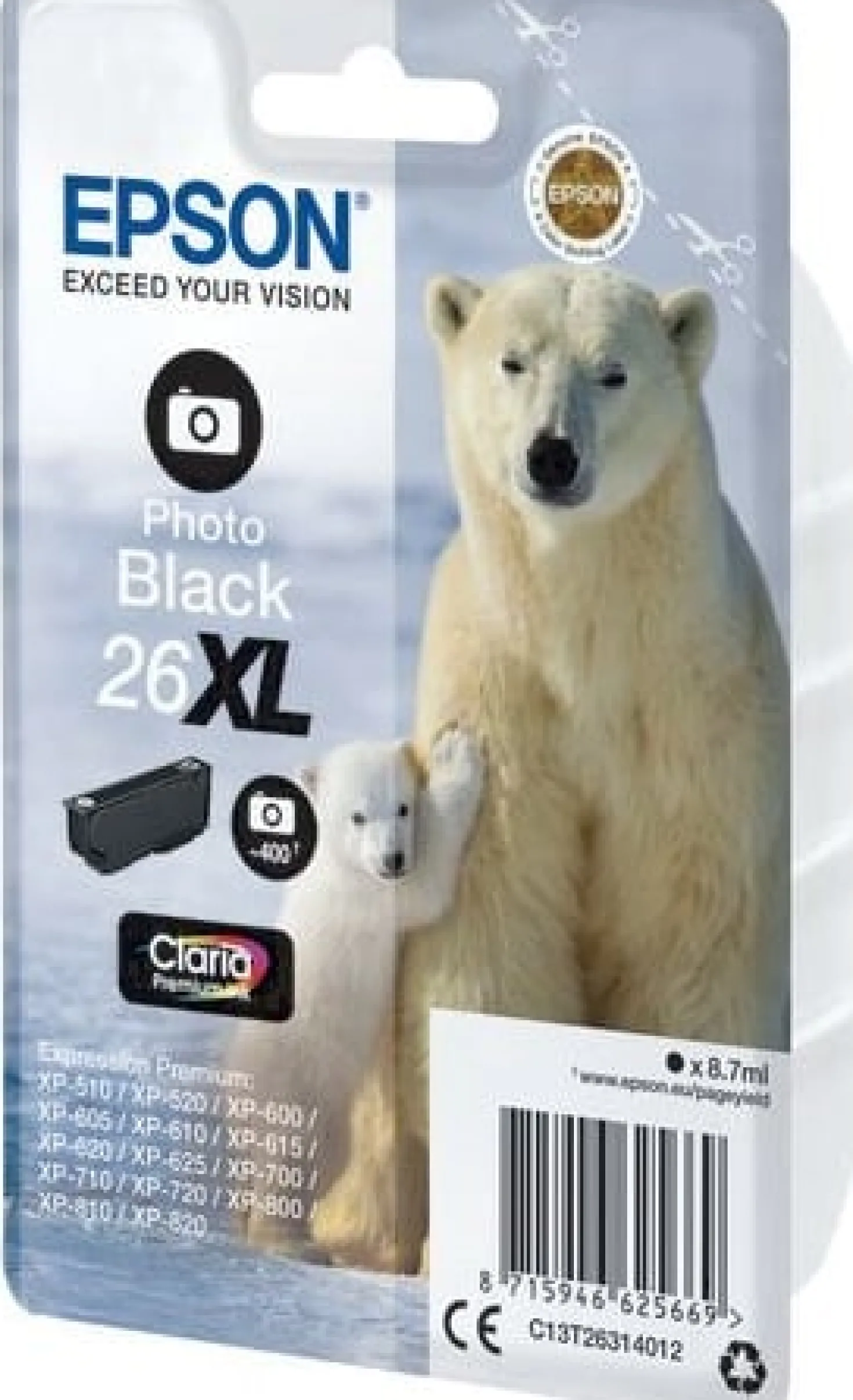 Ink-Jet Epson T2631 photo black