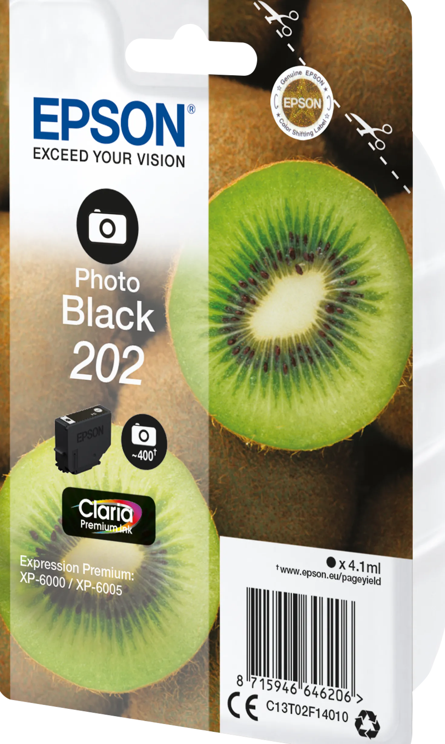 Ink-Jet Epson T202 photo svart
