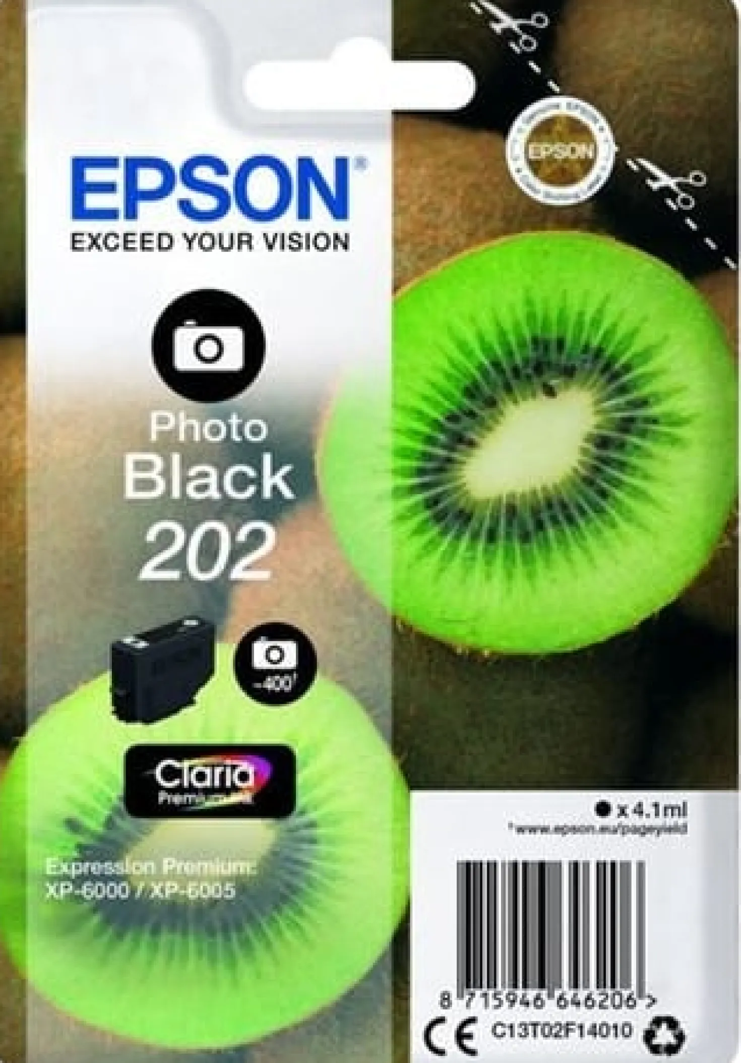 Ink-Jet Epson T202 photo svart