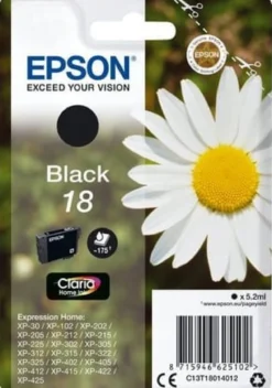 Ink-Jet-Epson T1801 svart