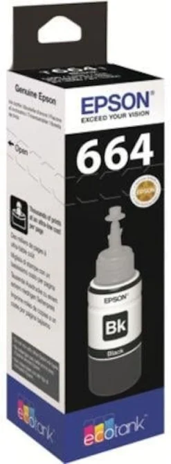 Ink-Jet Epson T6641, Svart