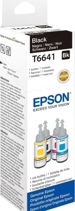 Ink-Jet Epson T6641, Svart