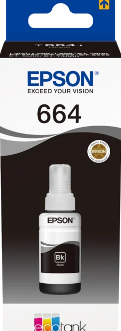 Ink-Jet Epson T6641, Svart