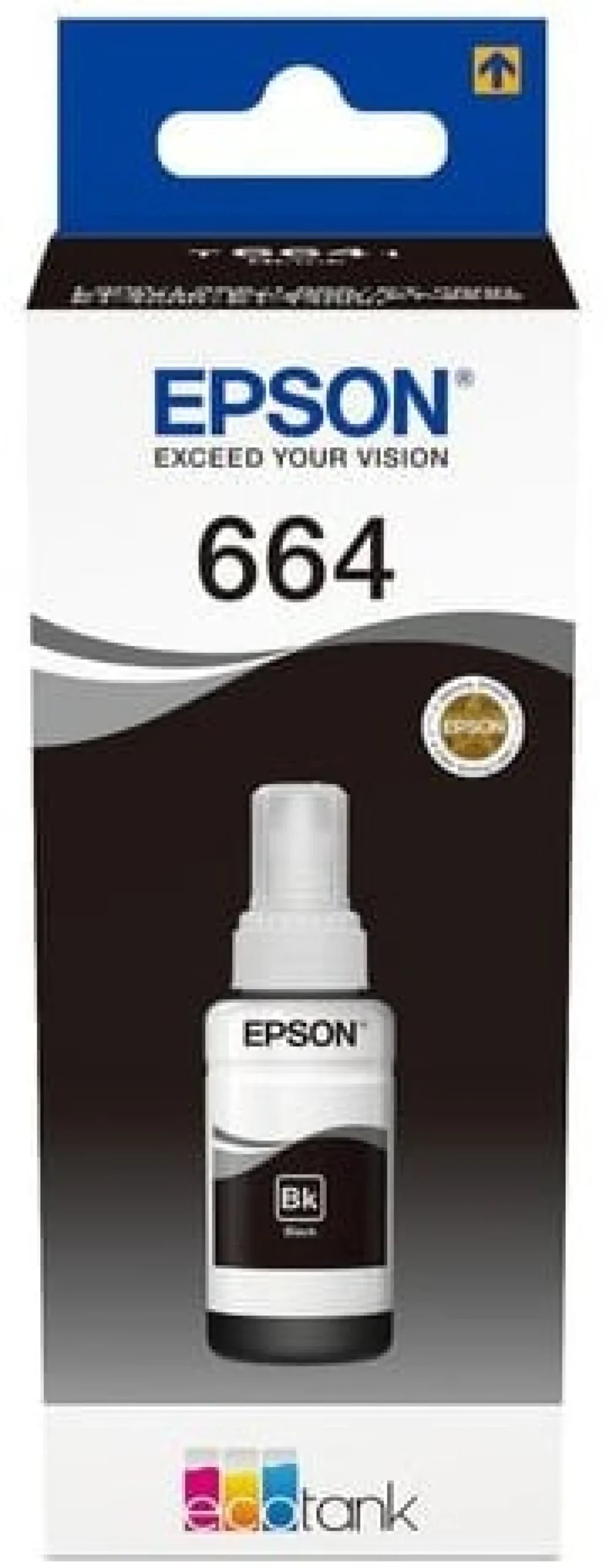 Ink-Jet Epson T6641, Svart