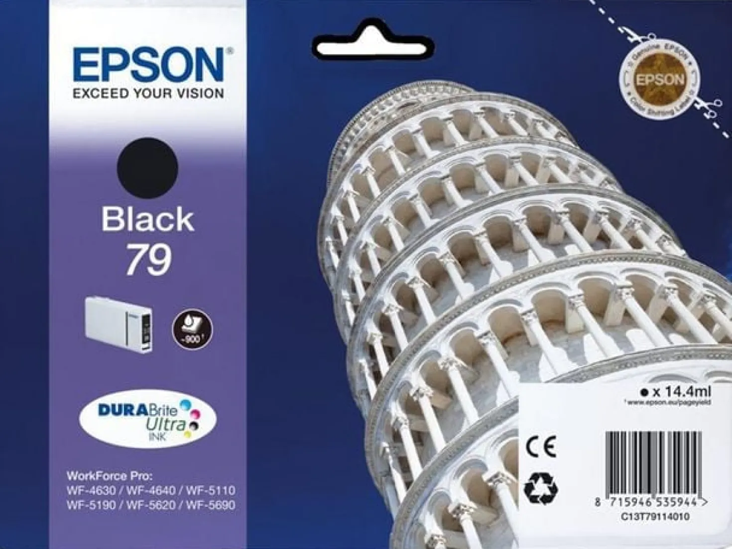Ink-Jet Epson T7911 Svart