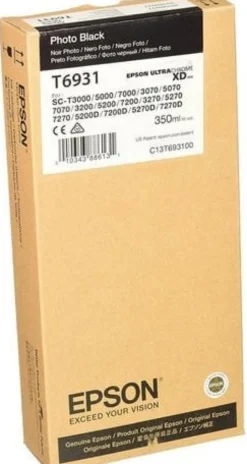 Ink-Jet Epson T6931 svart 350ml