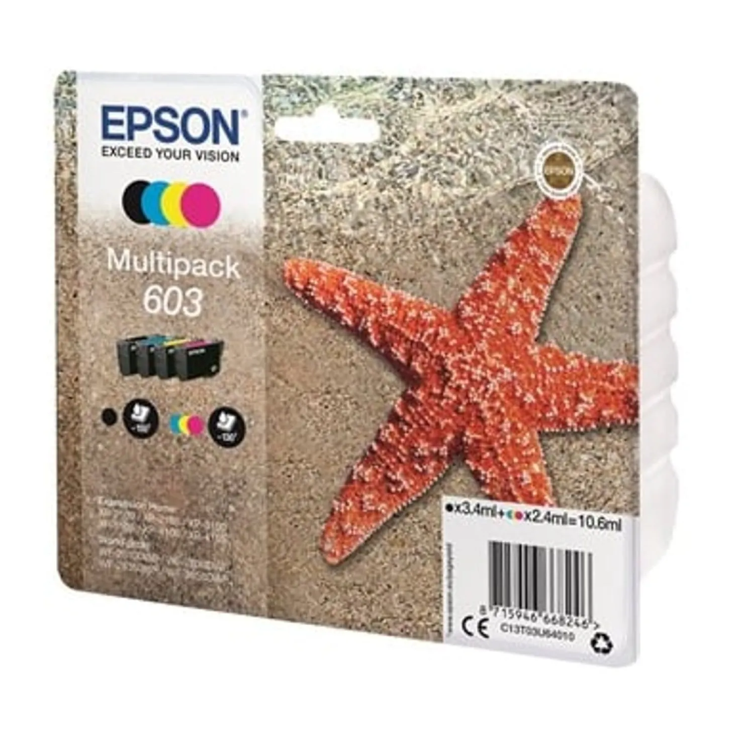 Ink-Jet Epson T03U 603 Multipack 4-färg