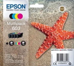 Ink-Jet Epson T03U 603 Multipack 4-färg